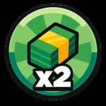 2X Cash [FOREVER] official Roblox gamepass icon